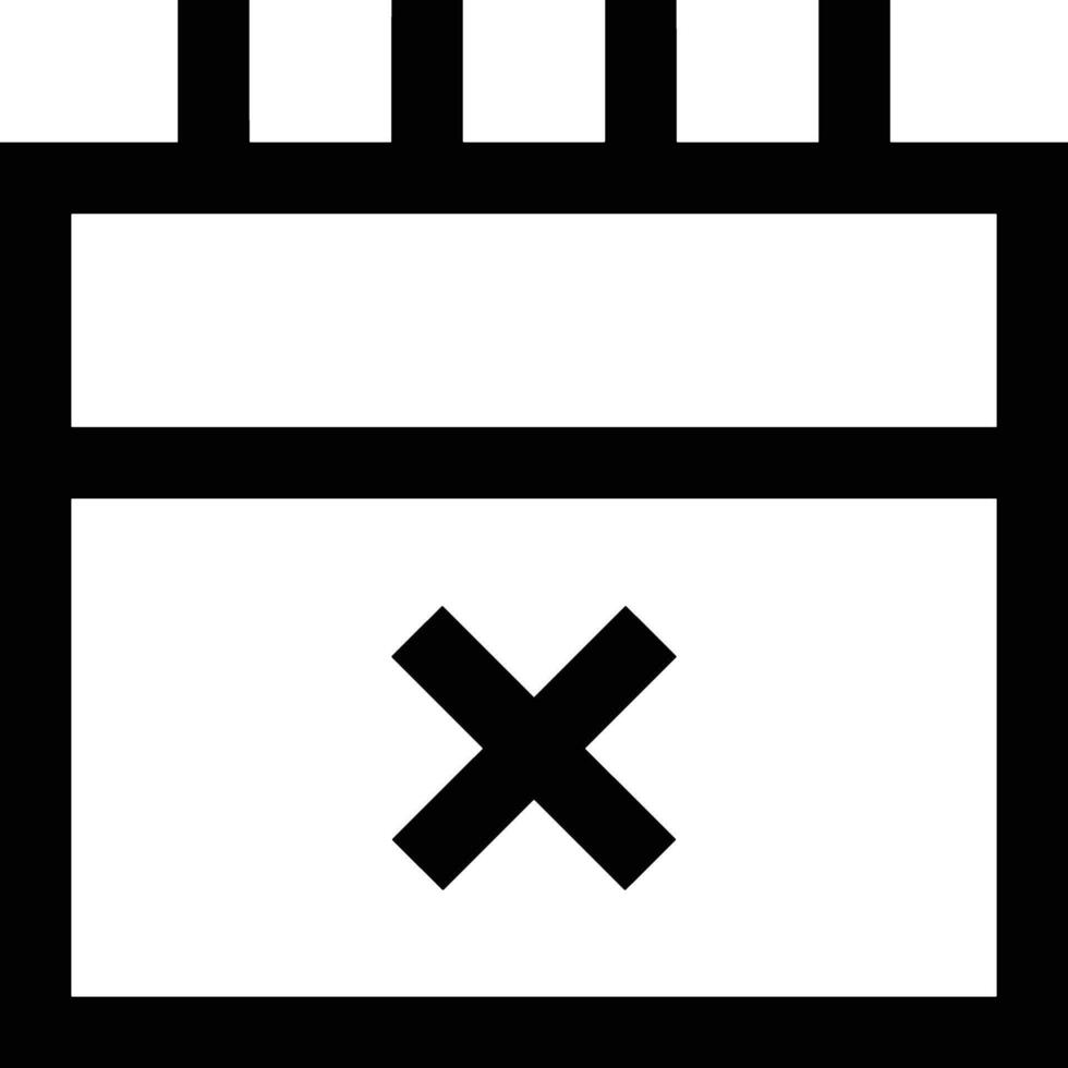 Calendar Icon symbol vector image