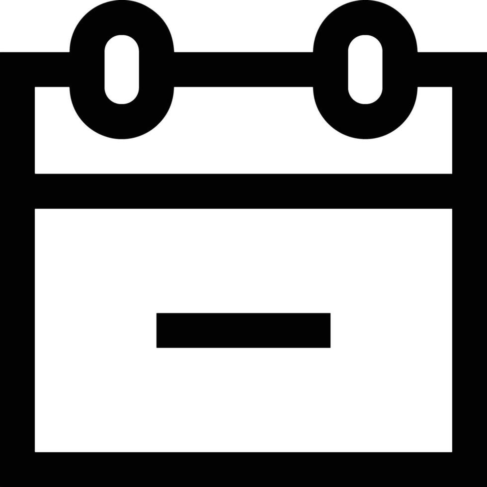 Calendar Icon symbol vector image