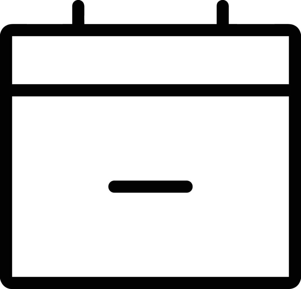 Calendar Icon symbol vector image