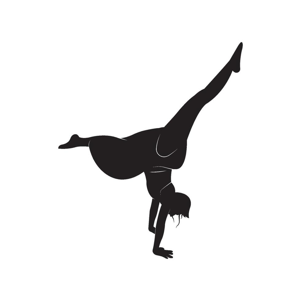 meditación yoga logo modelo vector icono diseño