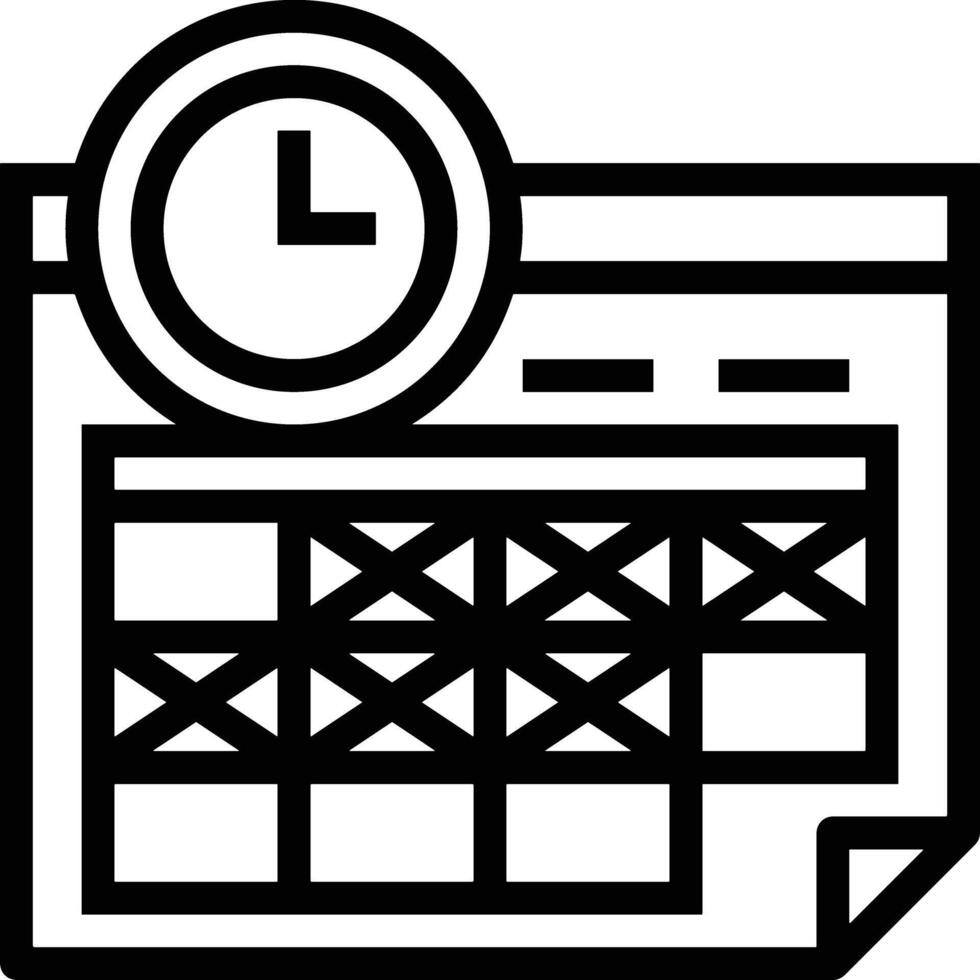 Calendar Icon symbol vector image