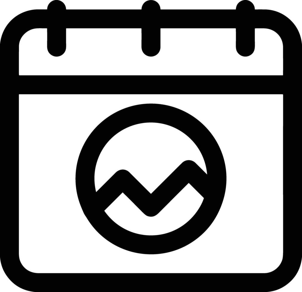 Calendar Icon symbol vector image