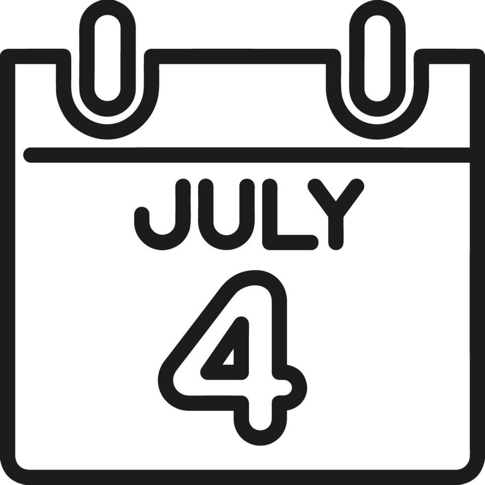 Calendar Icon symbol vector image