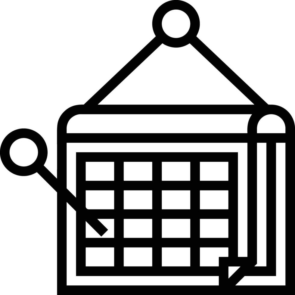 Calendar Icon symbol vector image