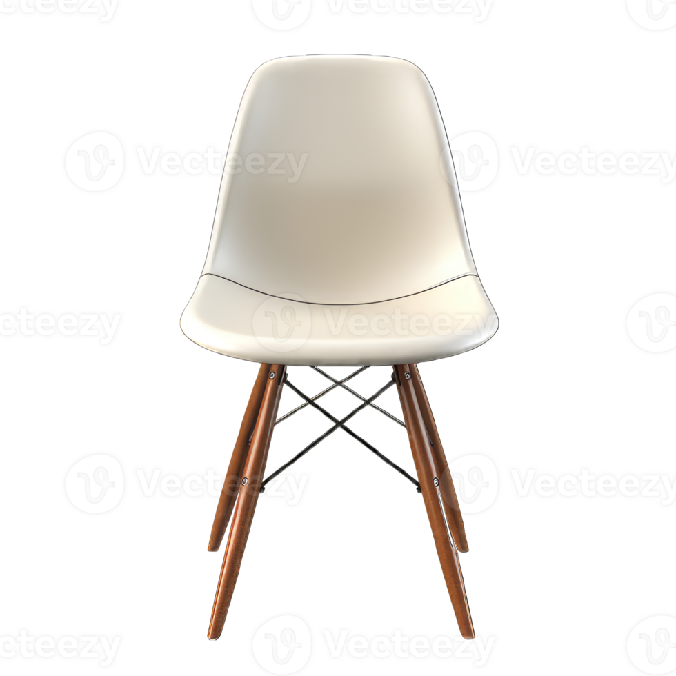 AI generated Modern Chair on transparent background png