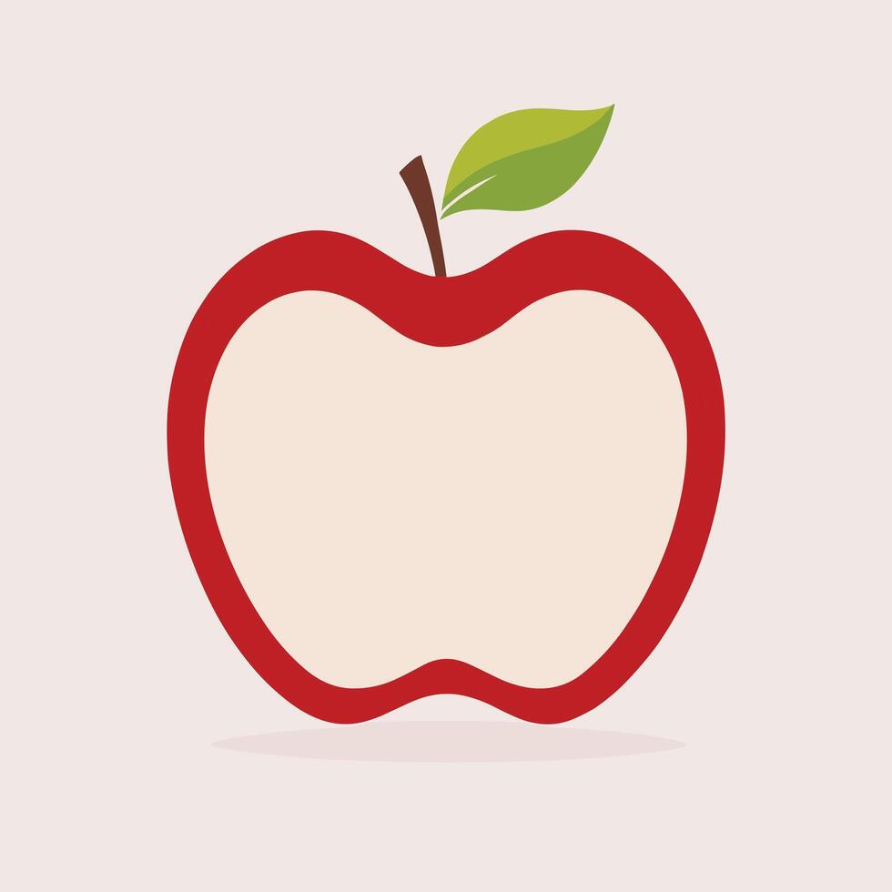 Apple icon logo clip art vector illustration