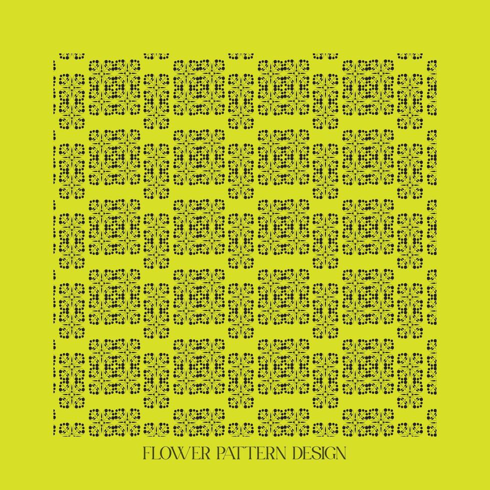 pattern with flowers vector