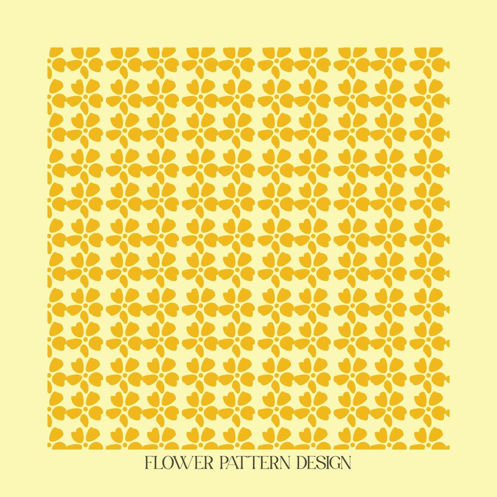 pattern with flowers vector