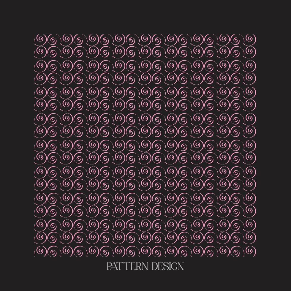 Pattern design template vector