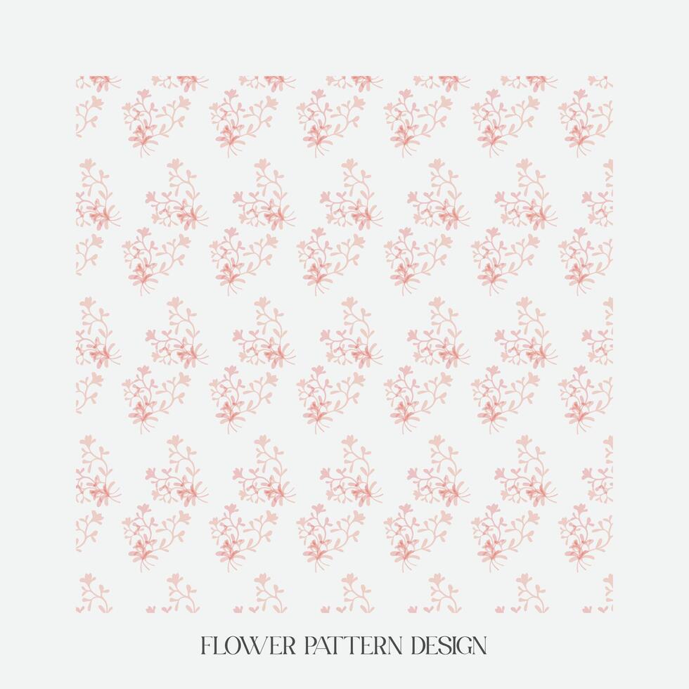 pattern with flowers vector