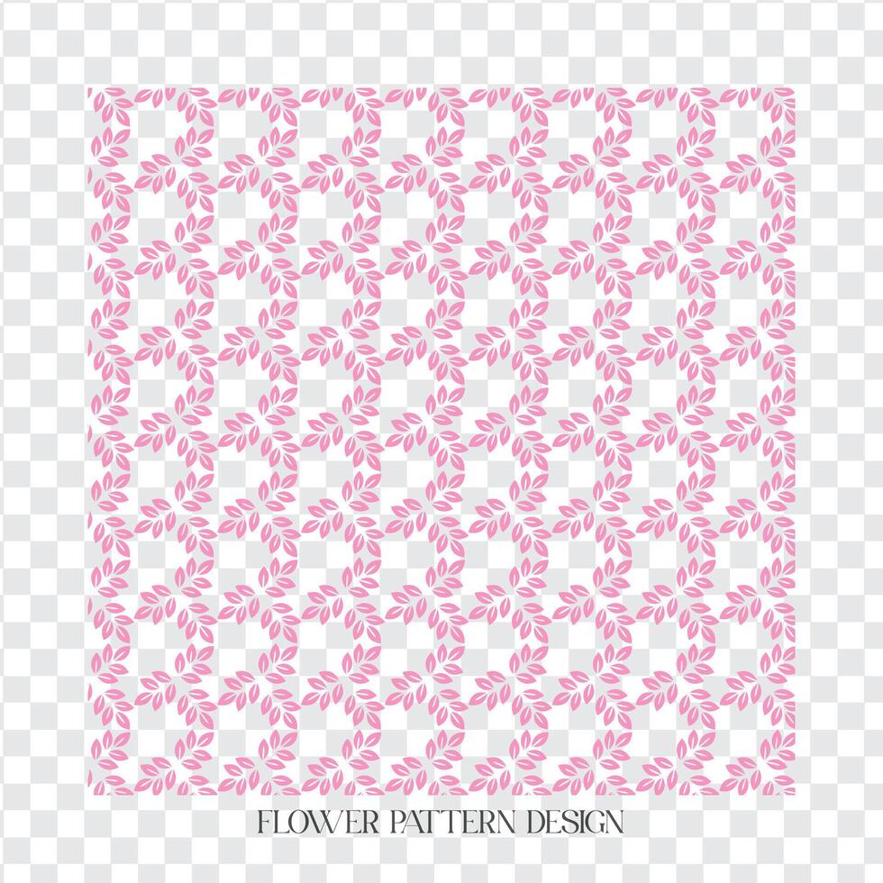 pattern with flowers vector