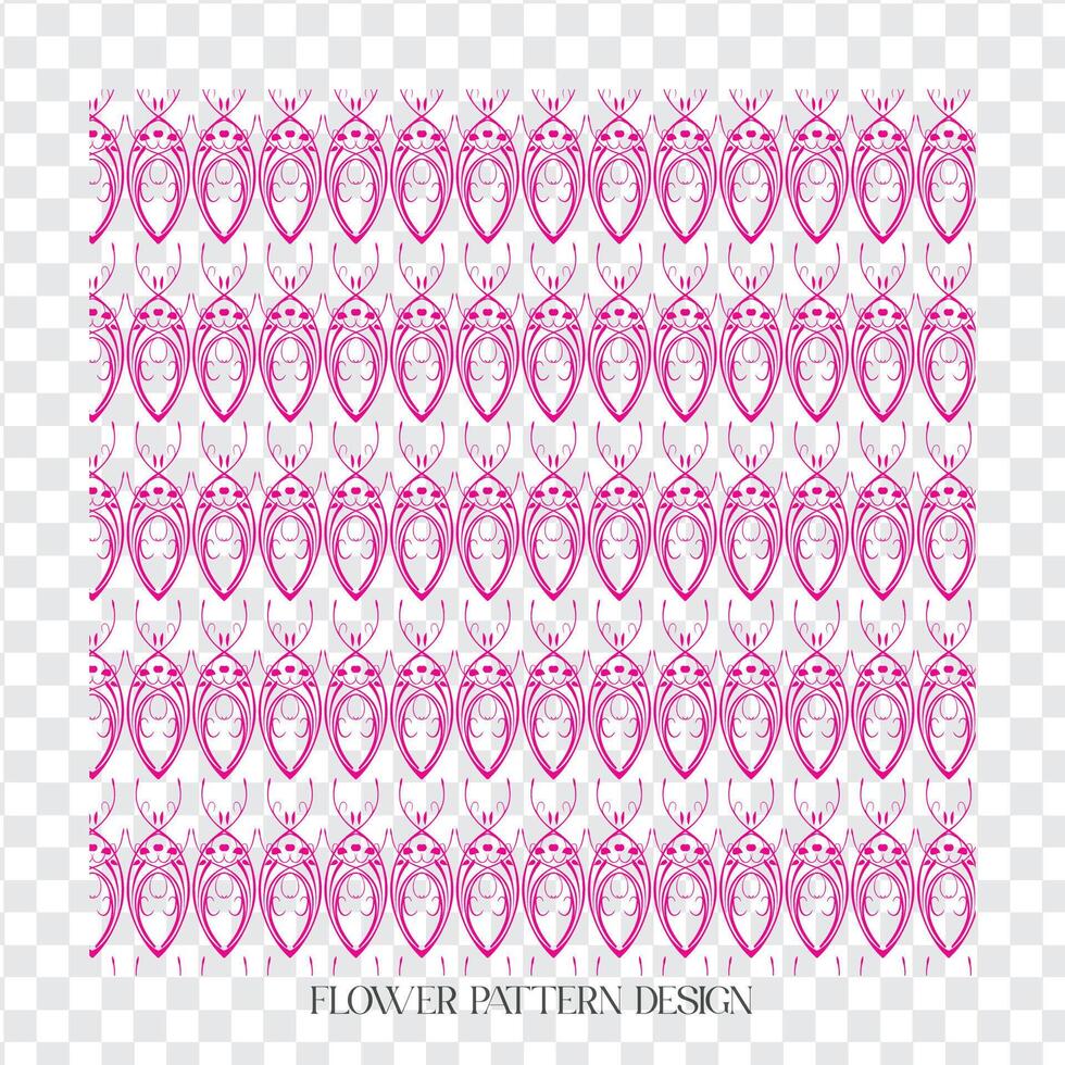 pattern with flowers vector