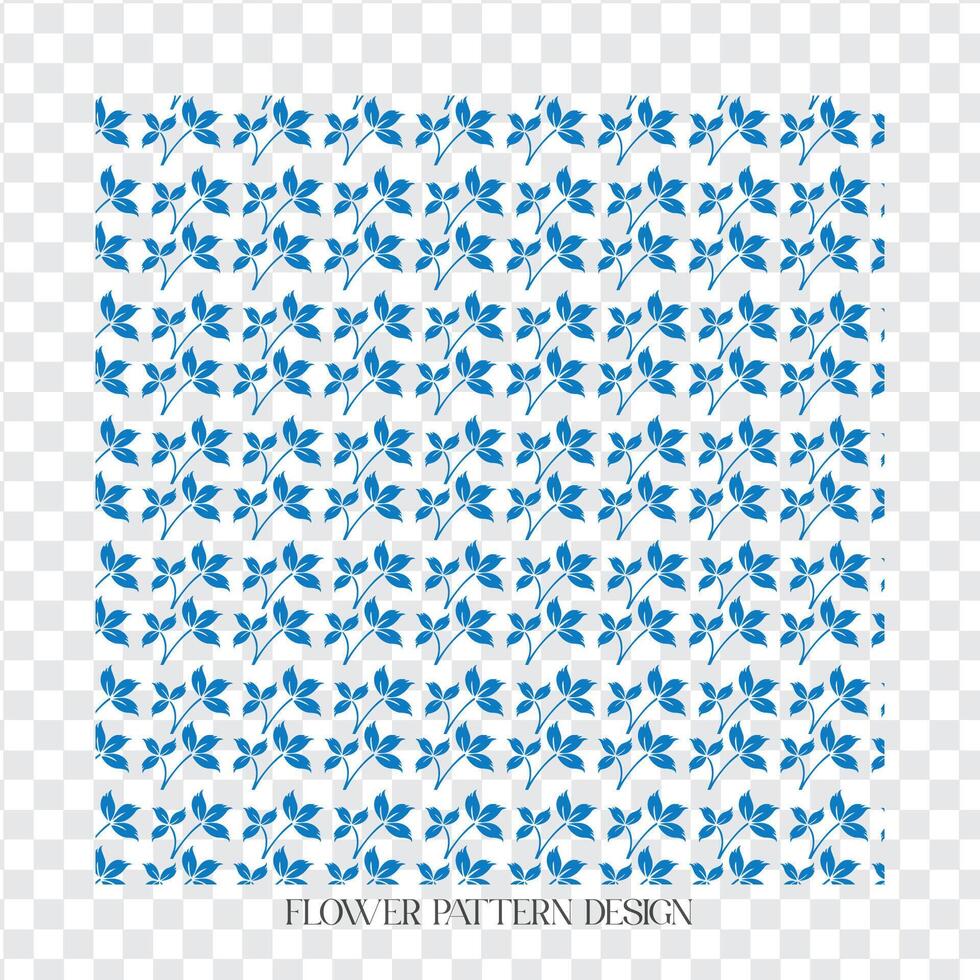pattern with flowers vector