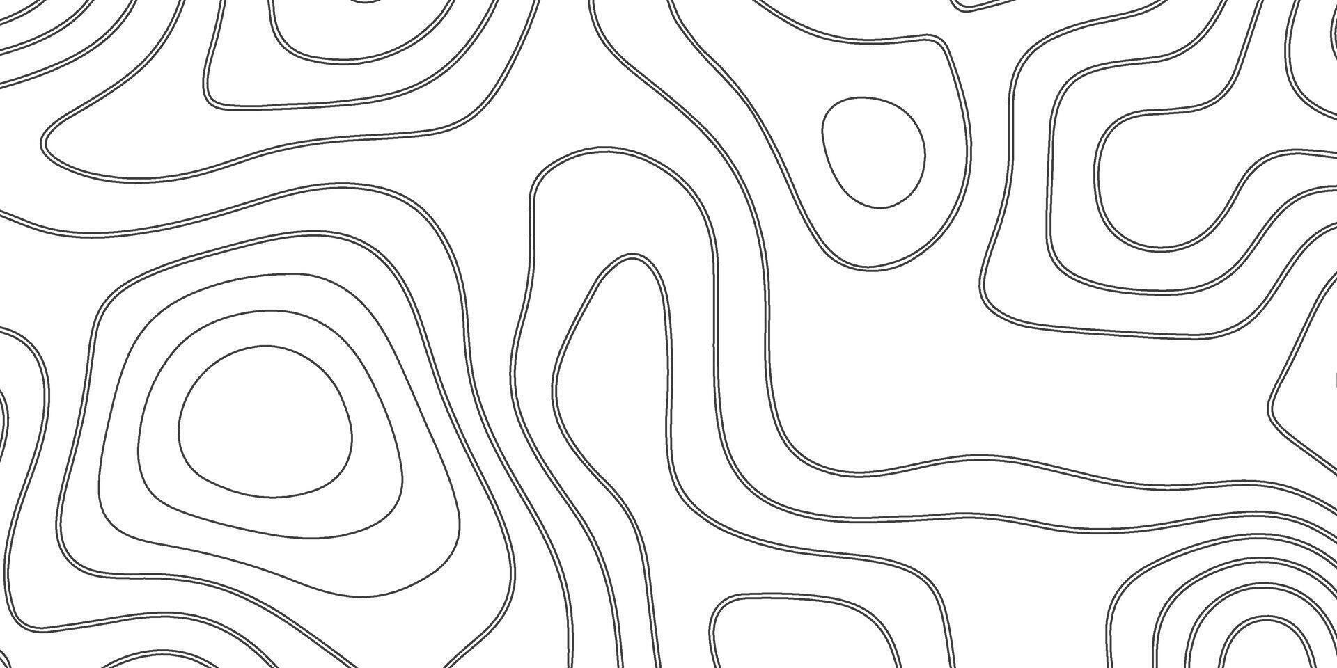 abstract pattern with lines. background of the topographic map. elevation contouring outline cartography texture. geographic abstract grid. futuristic wireframe landscape background. vector