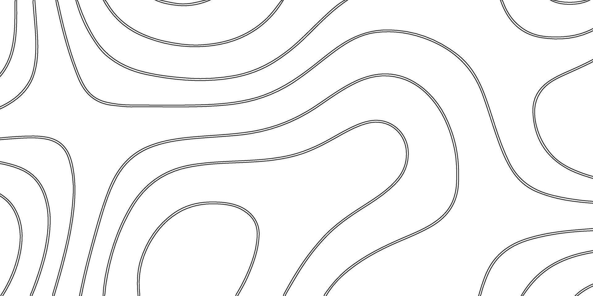 abstract pattern with lines. background of the topographic map. elevation contouring outline cartography texture. geographic abstract grid. futuristic wireframe landscape background. vector