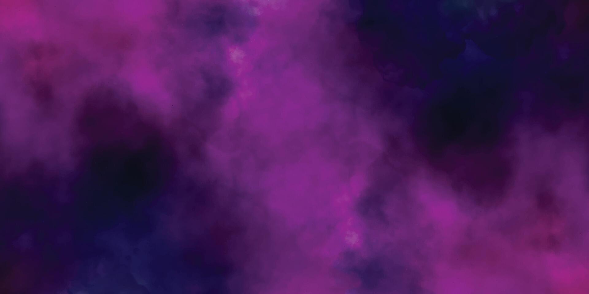 Abstract watercolor background. Dark blue and pink purple soft watercolor background. vector