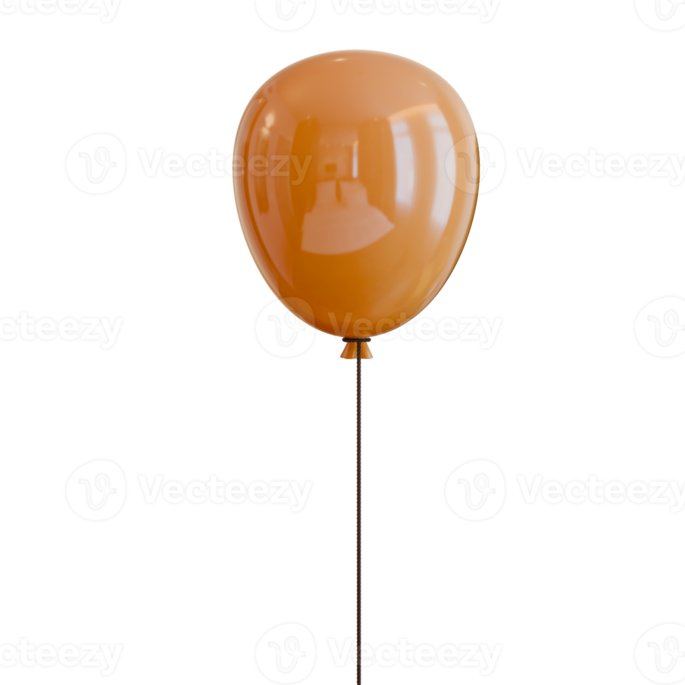 PNG Balloon 3D Rendering