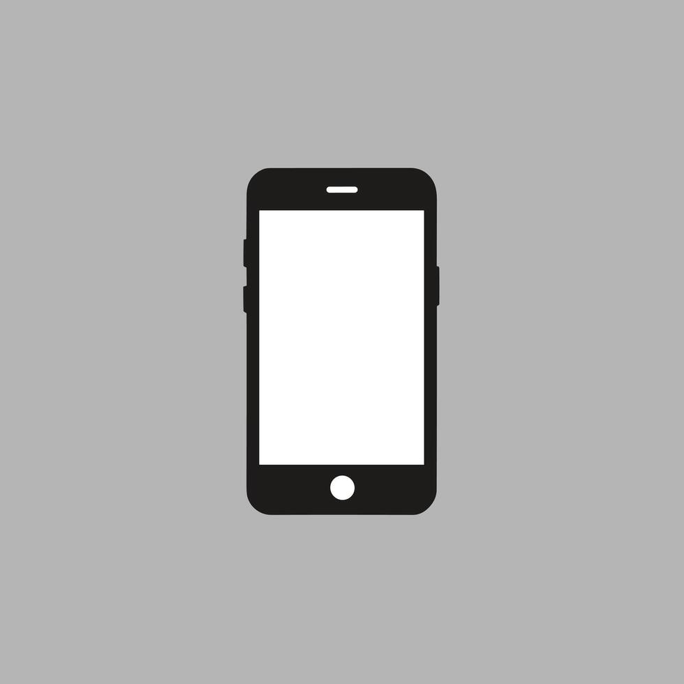 Smartphone icon logo vector illustration digital app concept