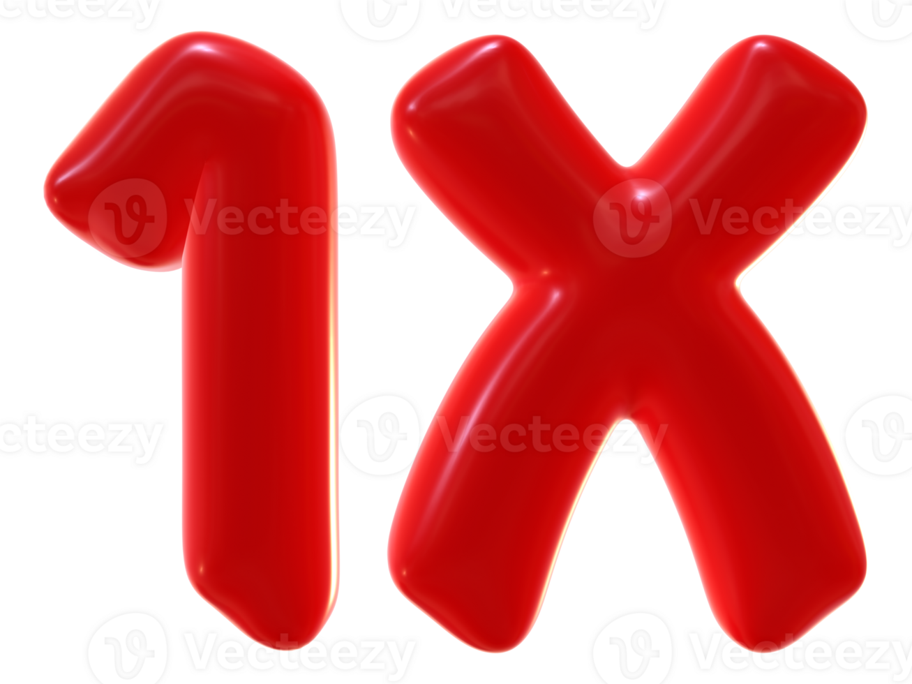1x with red color for double and bonus concept png
