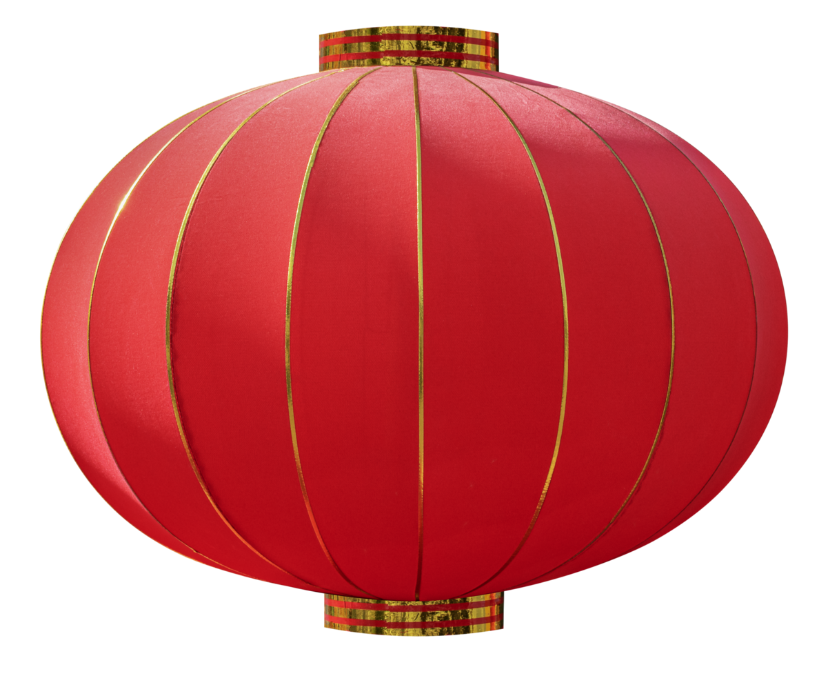 lanternes chinoises en papier png