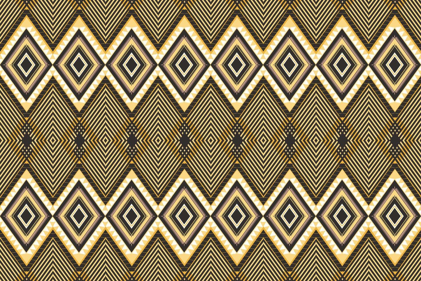 seamless pattern with shapes Geometric ethnic oriental ikat pattern traditional Design for background,carpet,wallpaper,clothing,wrapping,Batik,fabric,Vector illustration.embroidery style. vector