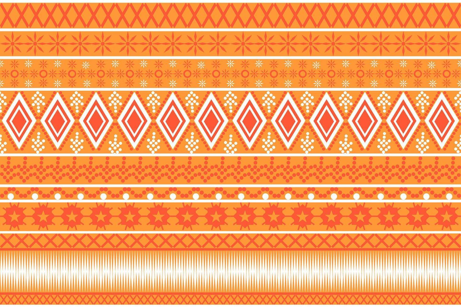 Seamless fabric pattern, abstract geometric triangle wave zigzag ikat tribal. Indigo white for print textiles, carpets, fabrics. vector