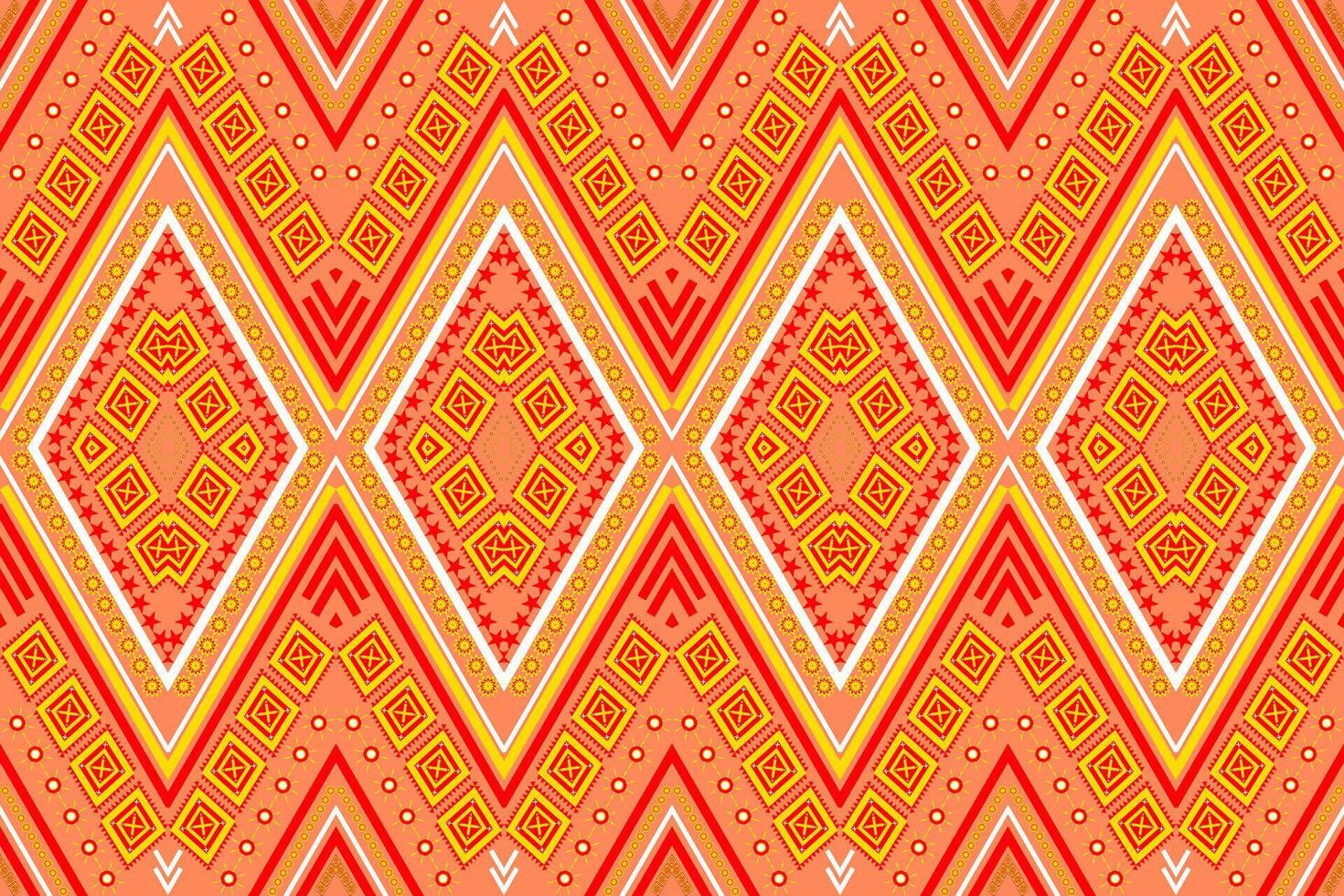 sin costura tela patrón, resumen geométrico triángulo ola zigzag ikat tribal. índigo blanco para impresión textiles, alfombras, telas vector