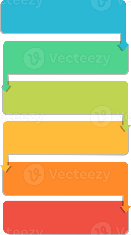 design dell'elemento infografica timeline png