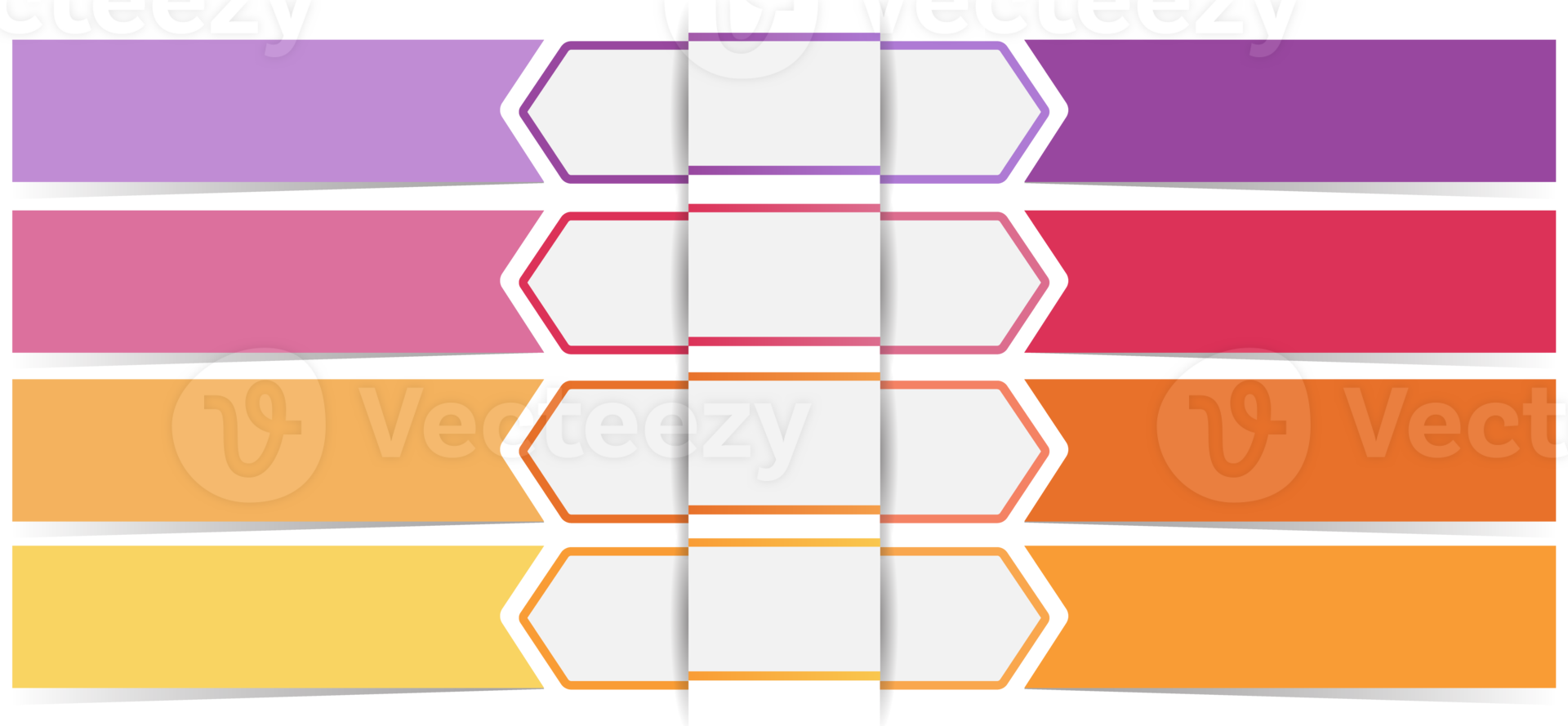 Timeline Infographics element design png
