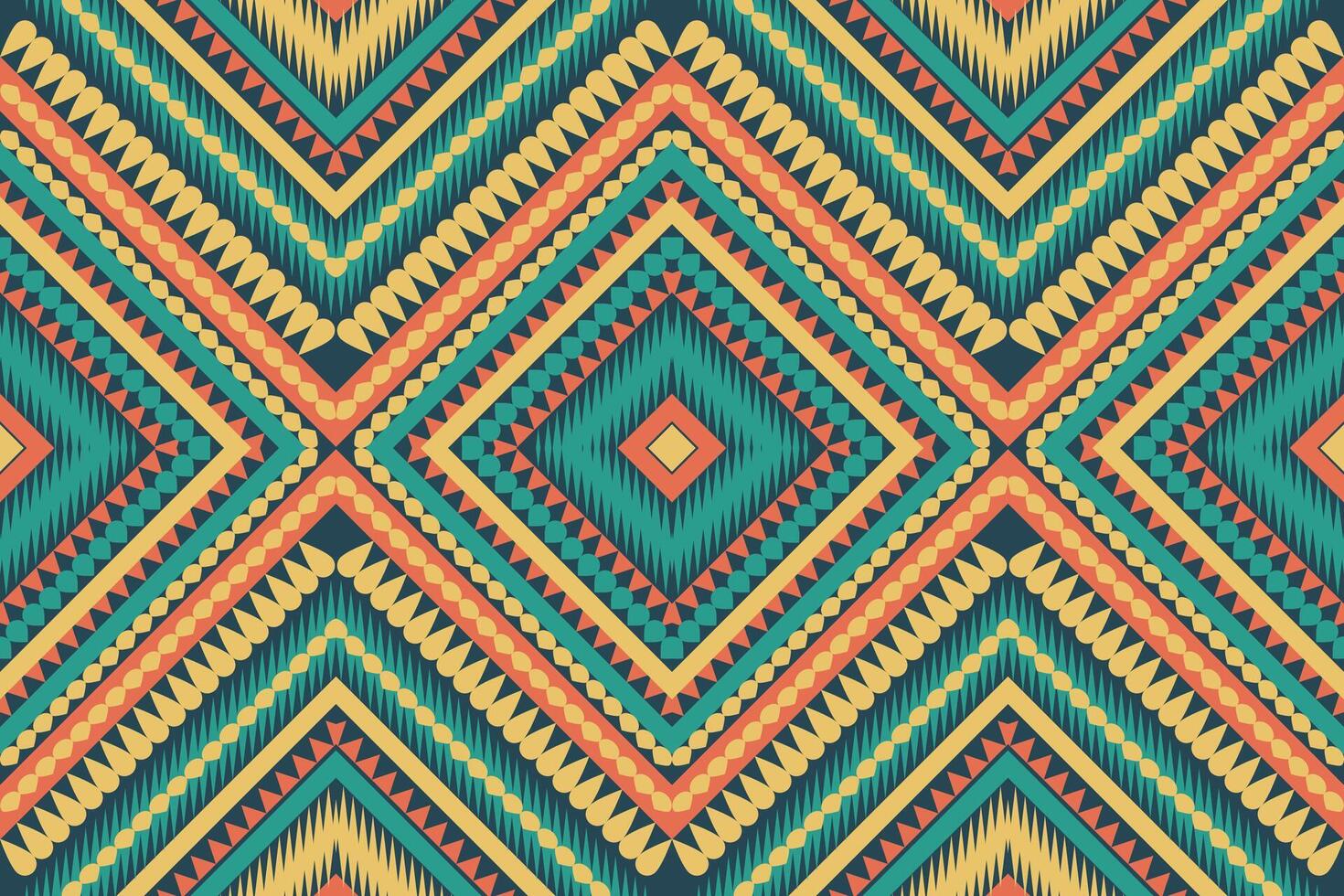 Aztec tribal geometric vector background Seamless stripe pattern. Traditional ornament ethnic style. Design for textile, fabric, clothing, curtain, rug, ornament, wrapping.