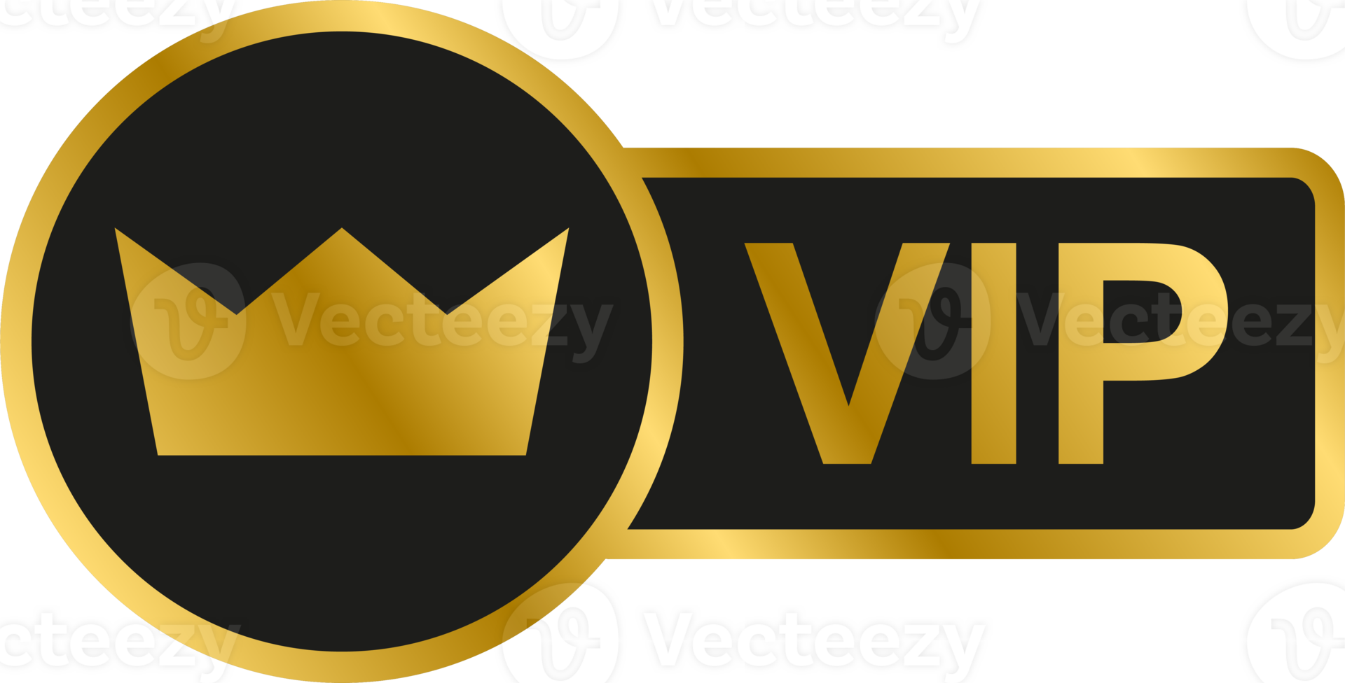 VIP icon for graphic design, logo, website, social media, mobile app, UI png