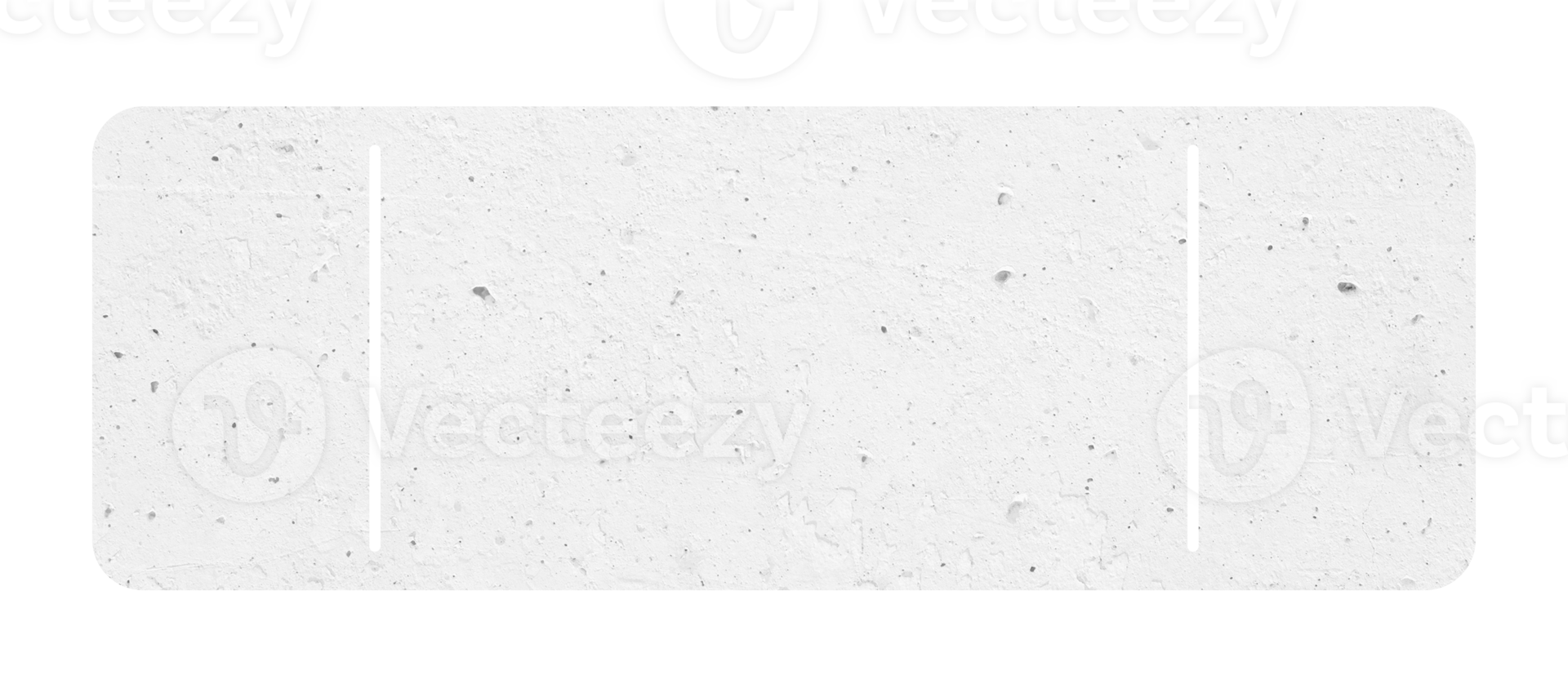 White ticket isolated with paper texture for mockups png