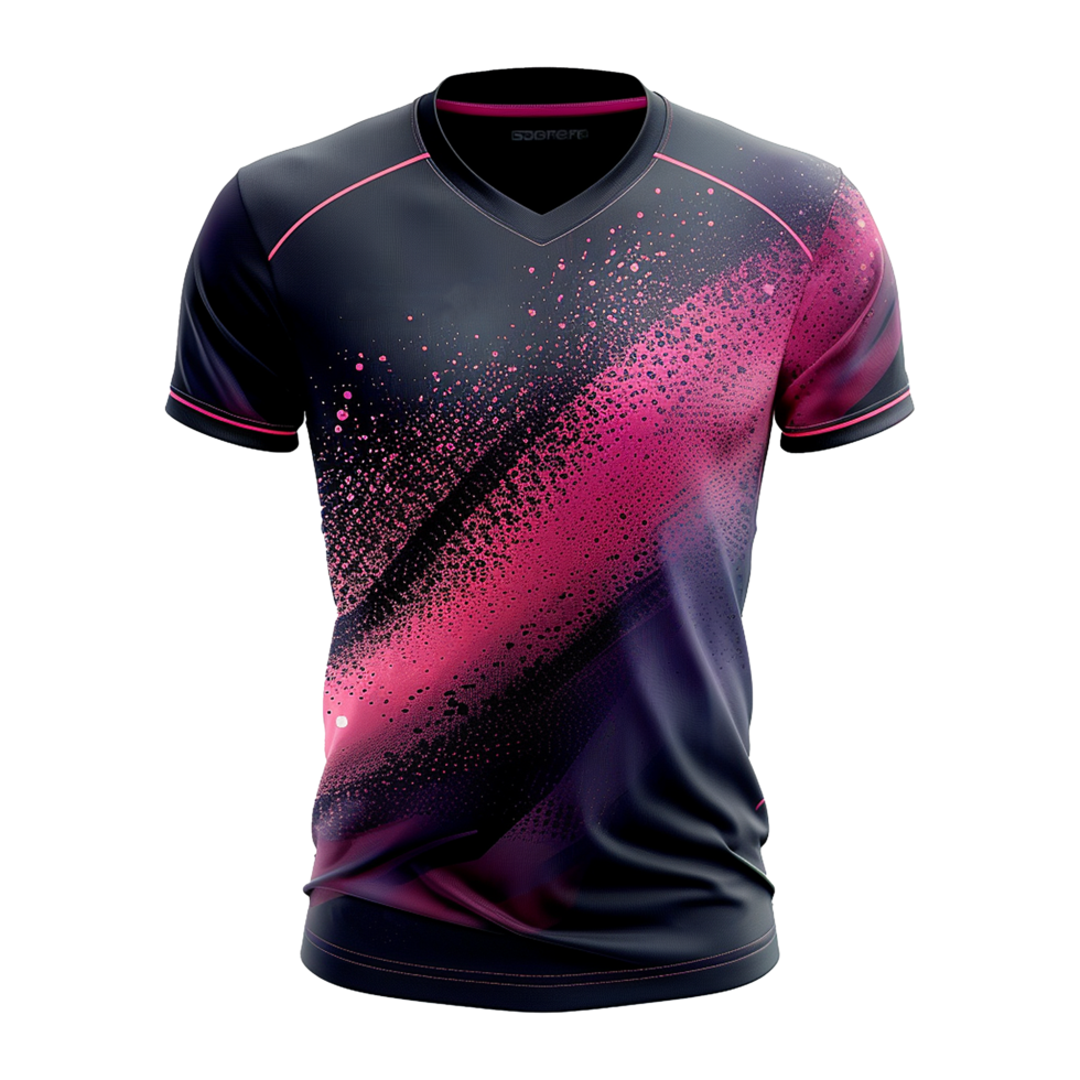 AI generated Esports jersey isolated on transparent background png