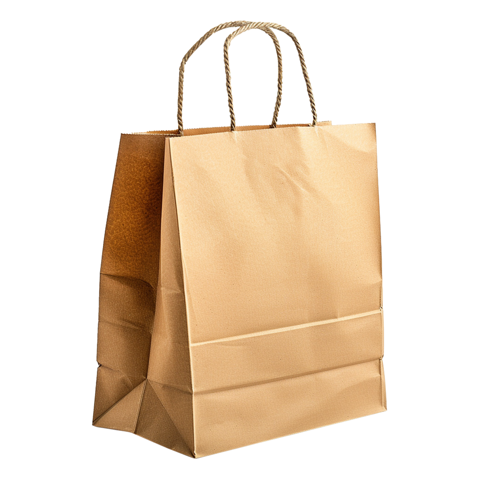 AI generated Shopping bag isolated on transparent background png