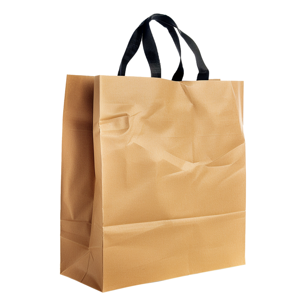 AI generated Shopping bag isolated on transparent background png