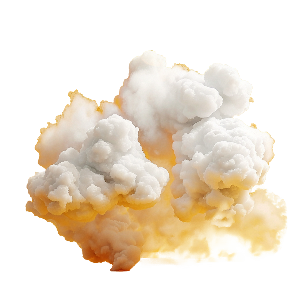 AI generated Cloud png isolated on transparent background