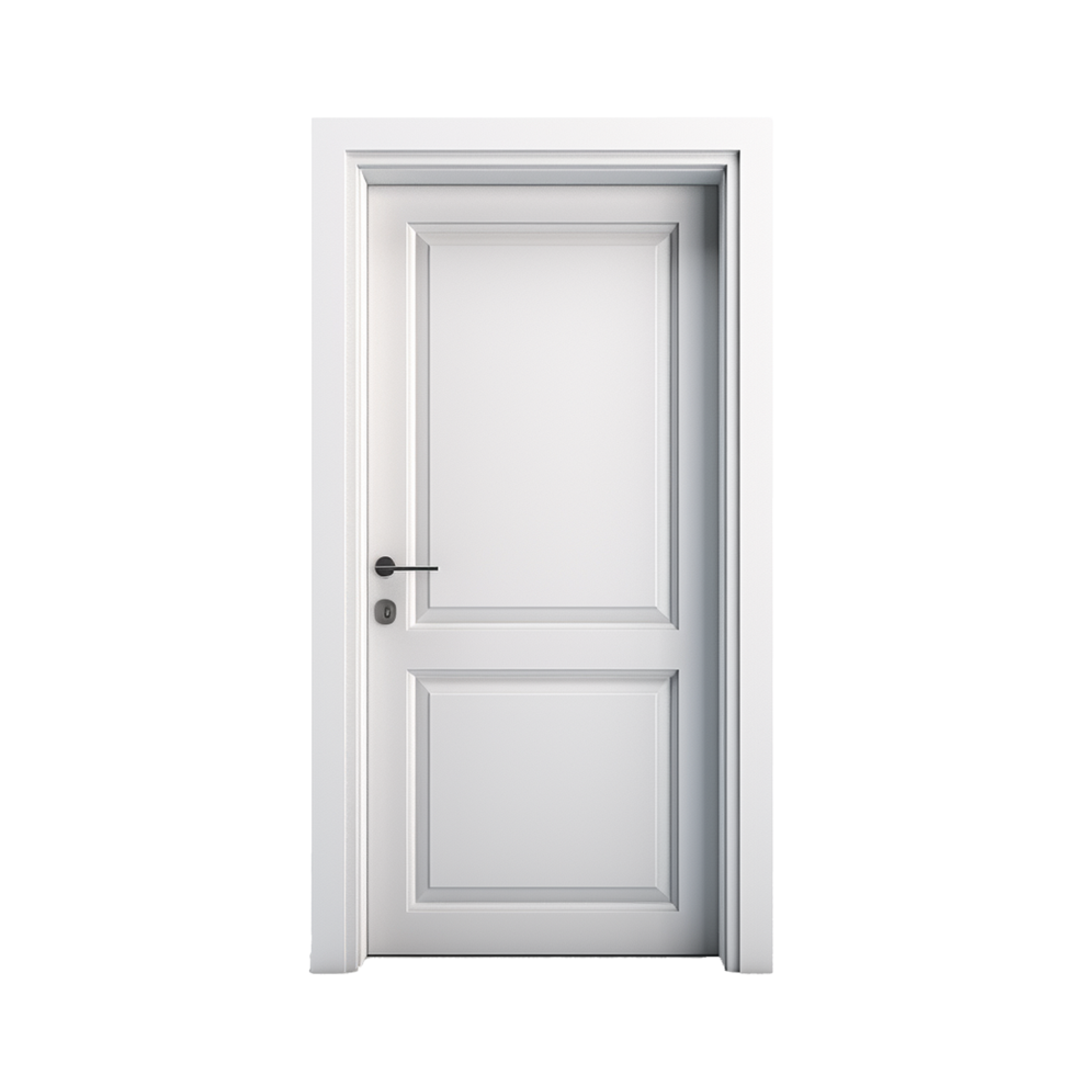 AI generated Exit door png isolated on transparent background