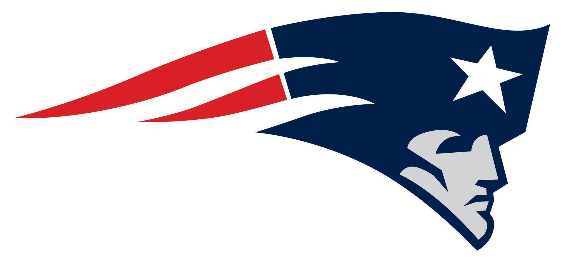 The logo of the New England Patriots American football team of the National Football League vector