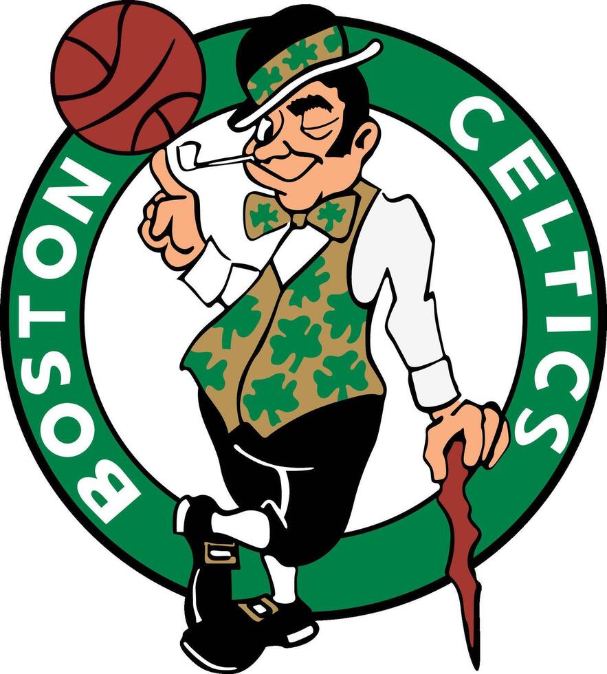 Logo of the Boston Celtics basketball team vector