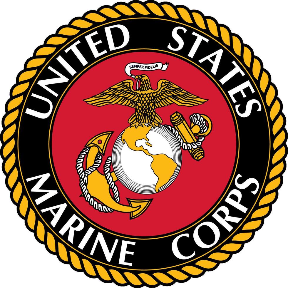 Seal of the United States Marine Corps vector