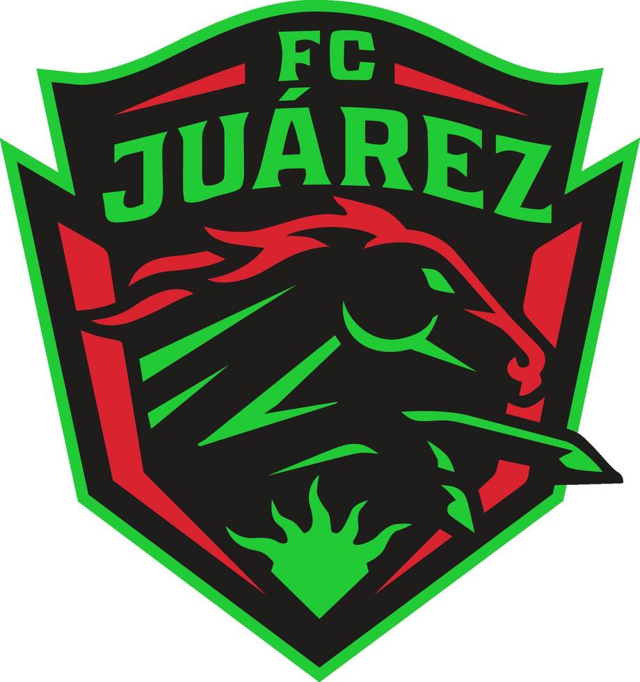 Logo of the Juarez Liga MX football team vector