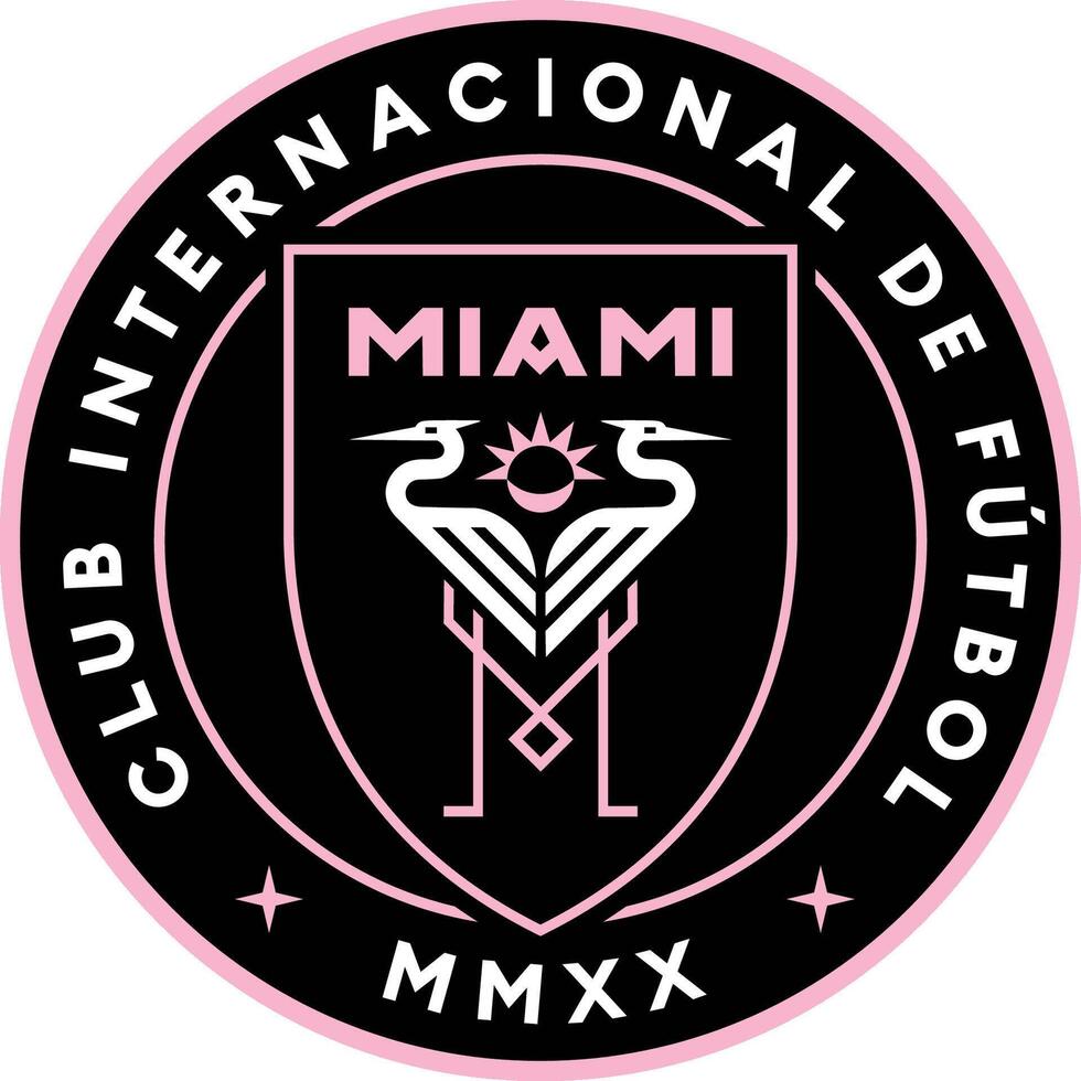 logo de el enterrar Miami mayor liga fútbol fútbol americano equipo vector