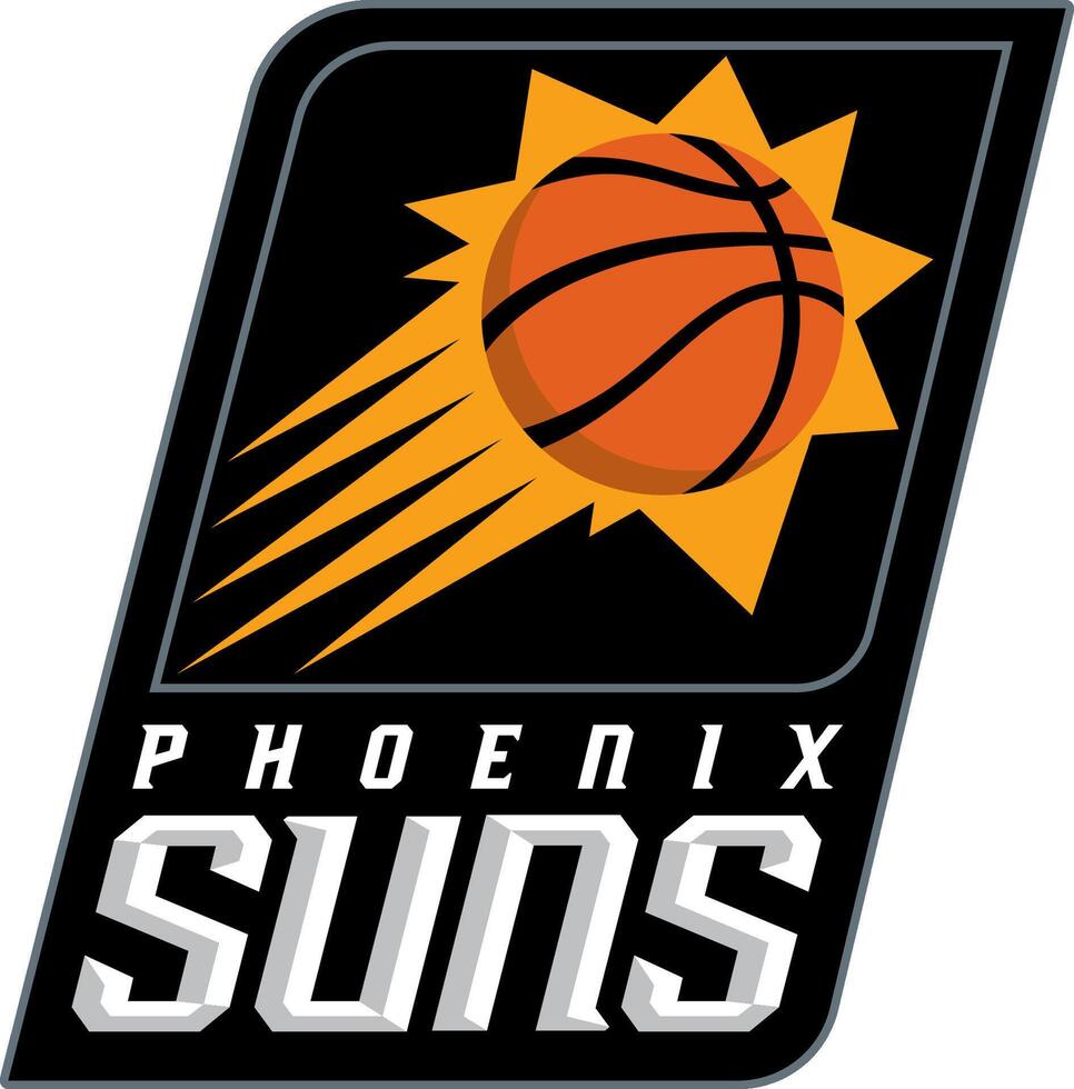 Logo of the Phoenix Suns basketball team vector