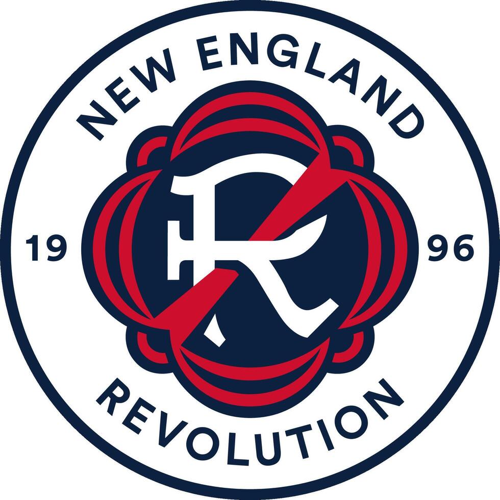 Logo of the New England Revolution Major League Soccer football team vector