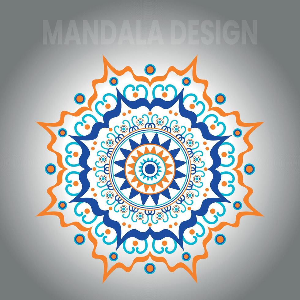 Luxury, mandala design, vintage, illustration, abstract, vector, mehndi, traditional, border, print, graphic, vector