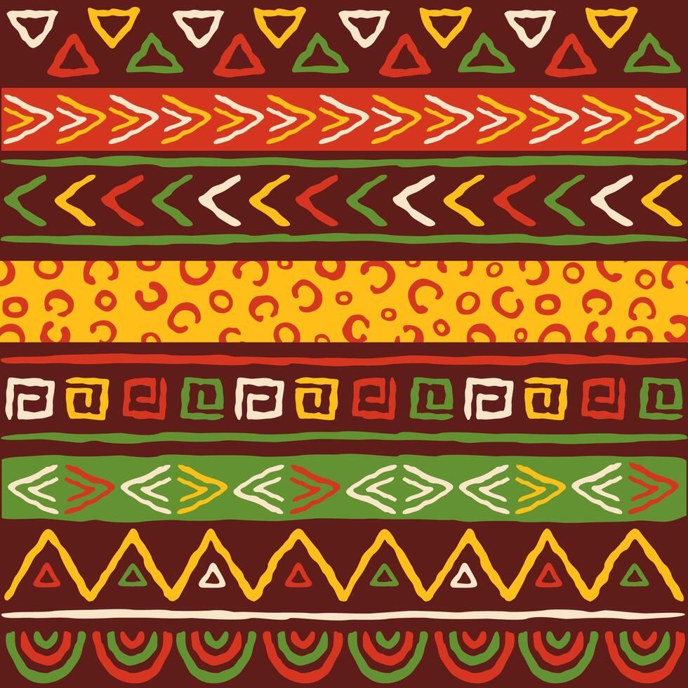 African tribal texture background ilustration vector