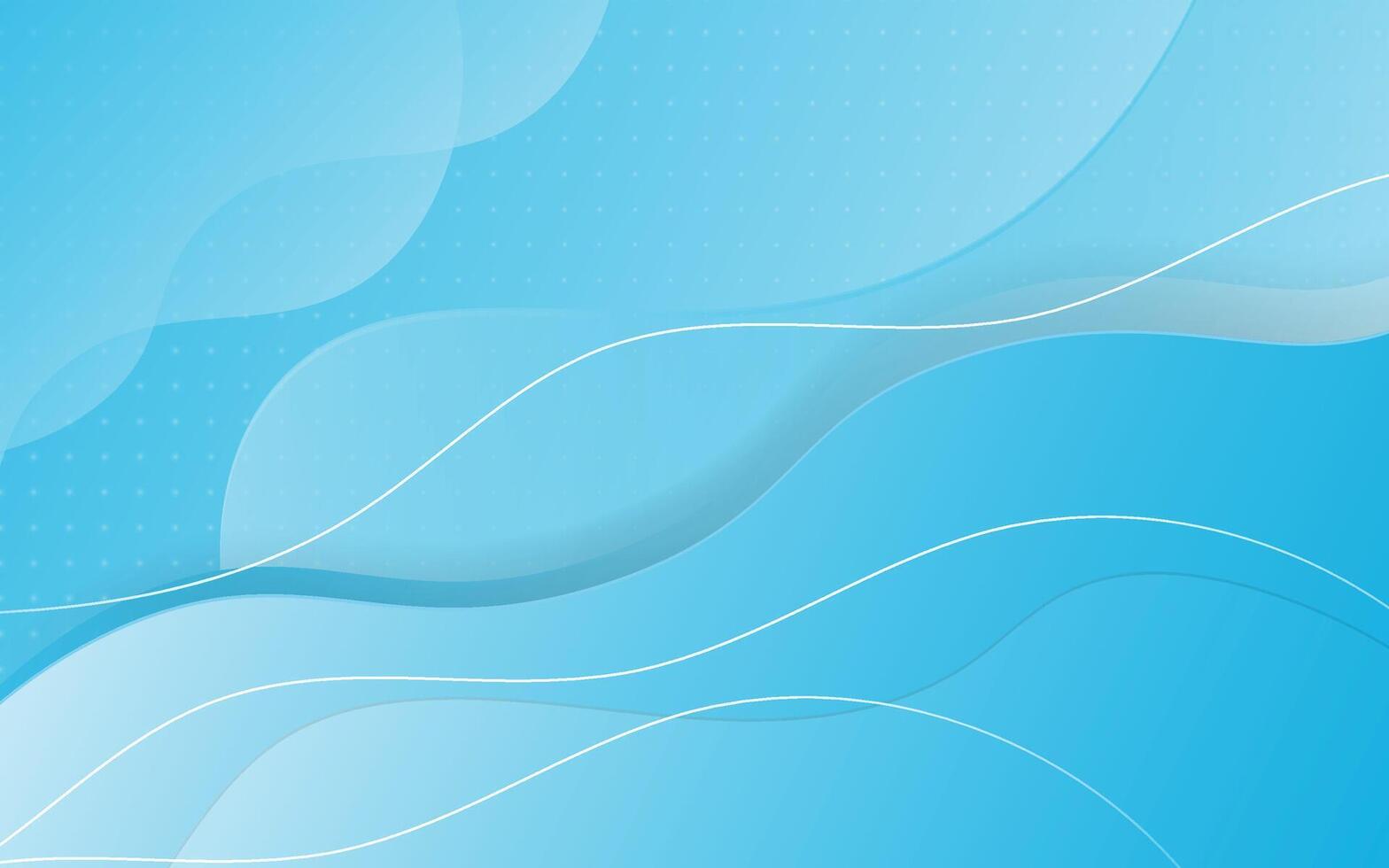 Modern abstract blue wavy background design. Vector illustration Eps 10