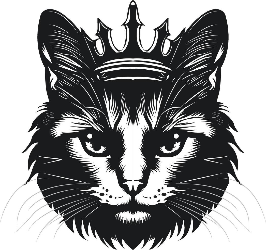 gato, vector, ilustración vector