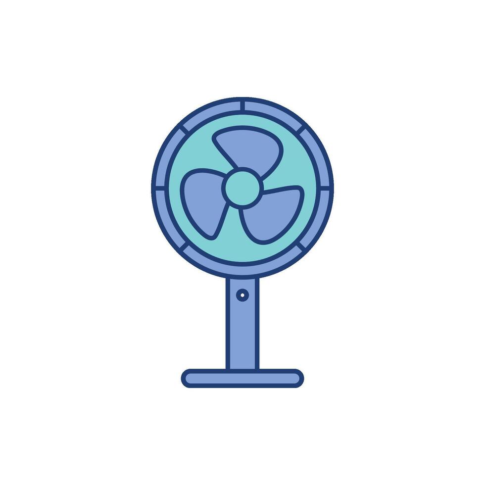 Fan Icon Vector Template Illustration Design