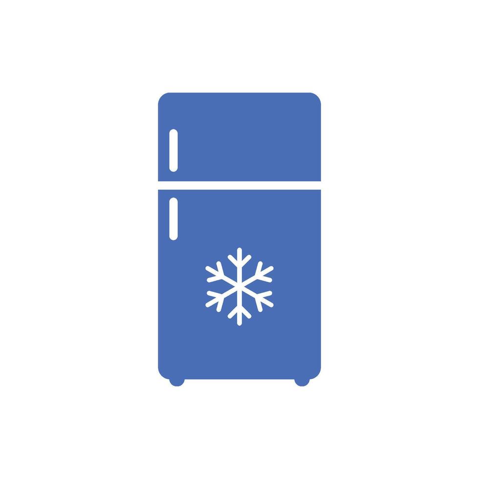 Freezer Icon Vector Template Illustration Design